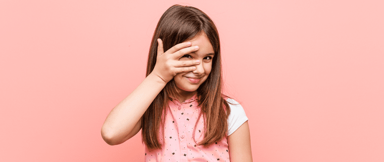 enfant timide